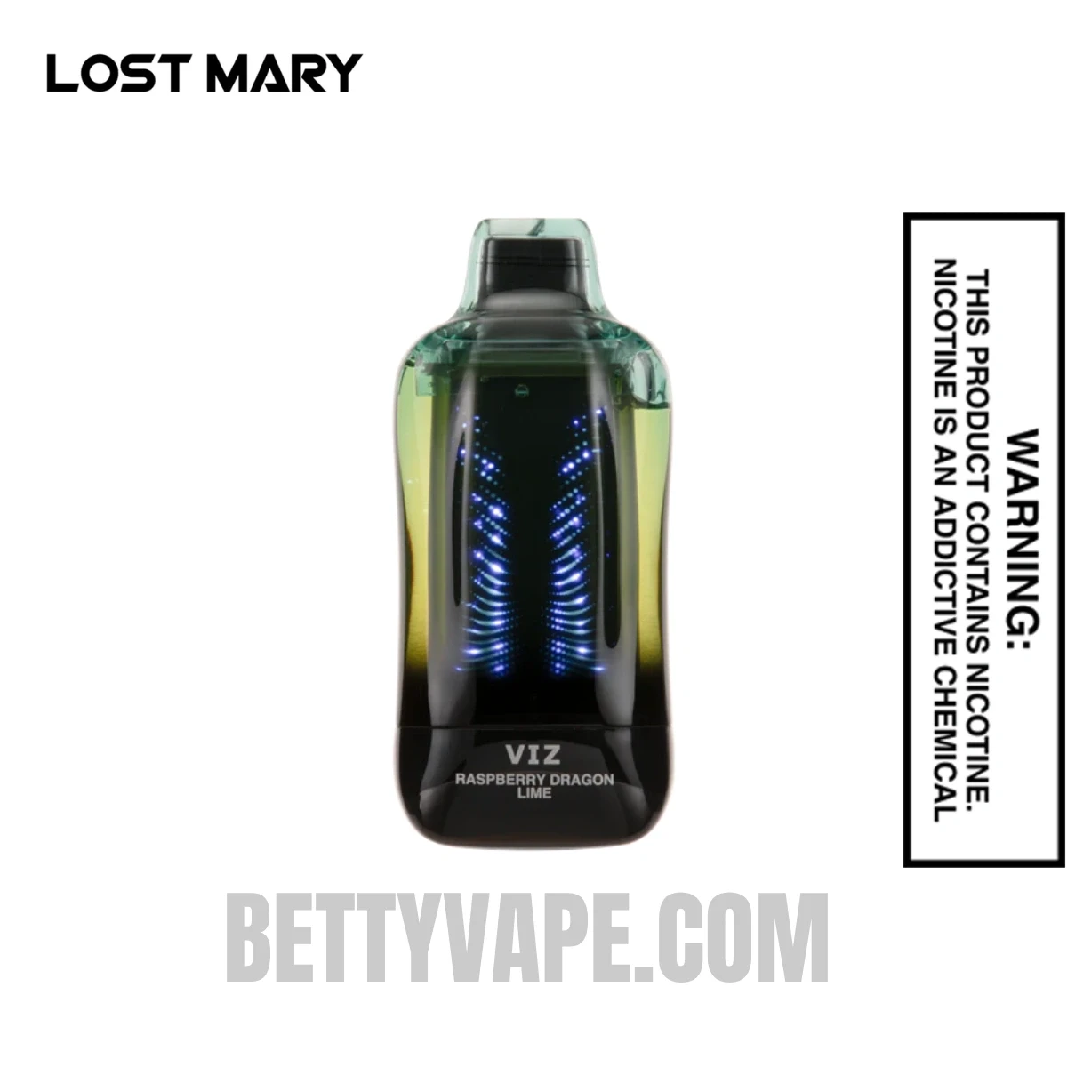 Raspberry Dragon Lime Lost Mary VIZ 55K Disposable Vape