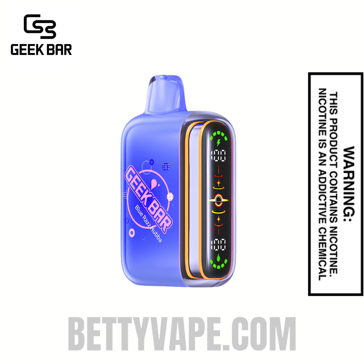 Blue Razz Geek Bar Pulse 2 Hubba Edition Disposable Vape