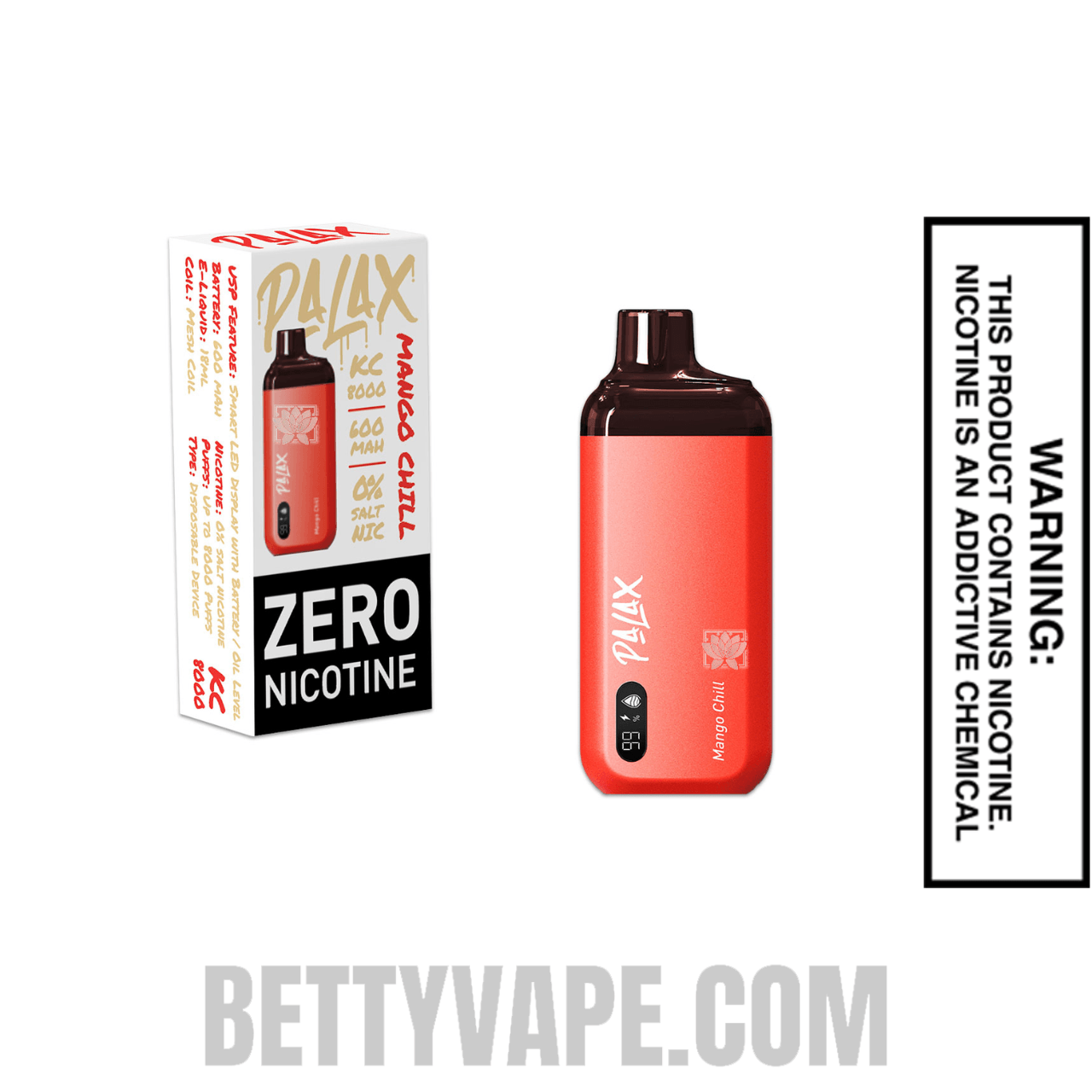 Mango Chill Palax KC8000 Disposable Vape With Package Box