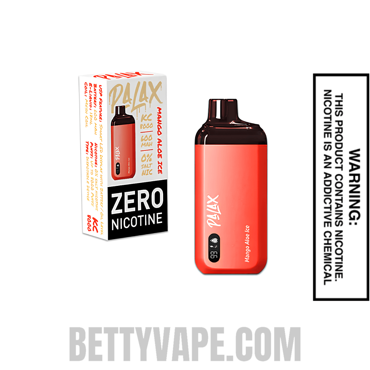 Mango Aloe Ice Palax KC8000 Disposable Vape With Package Box