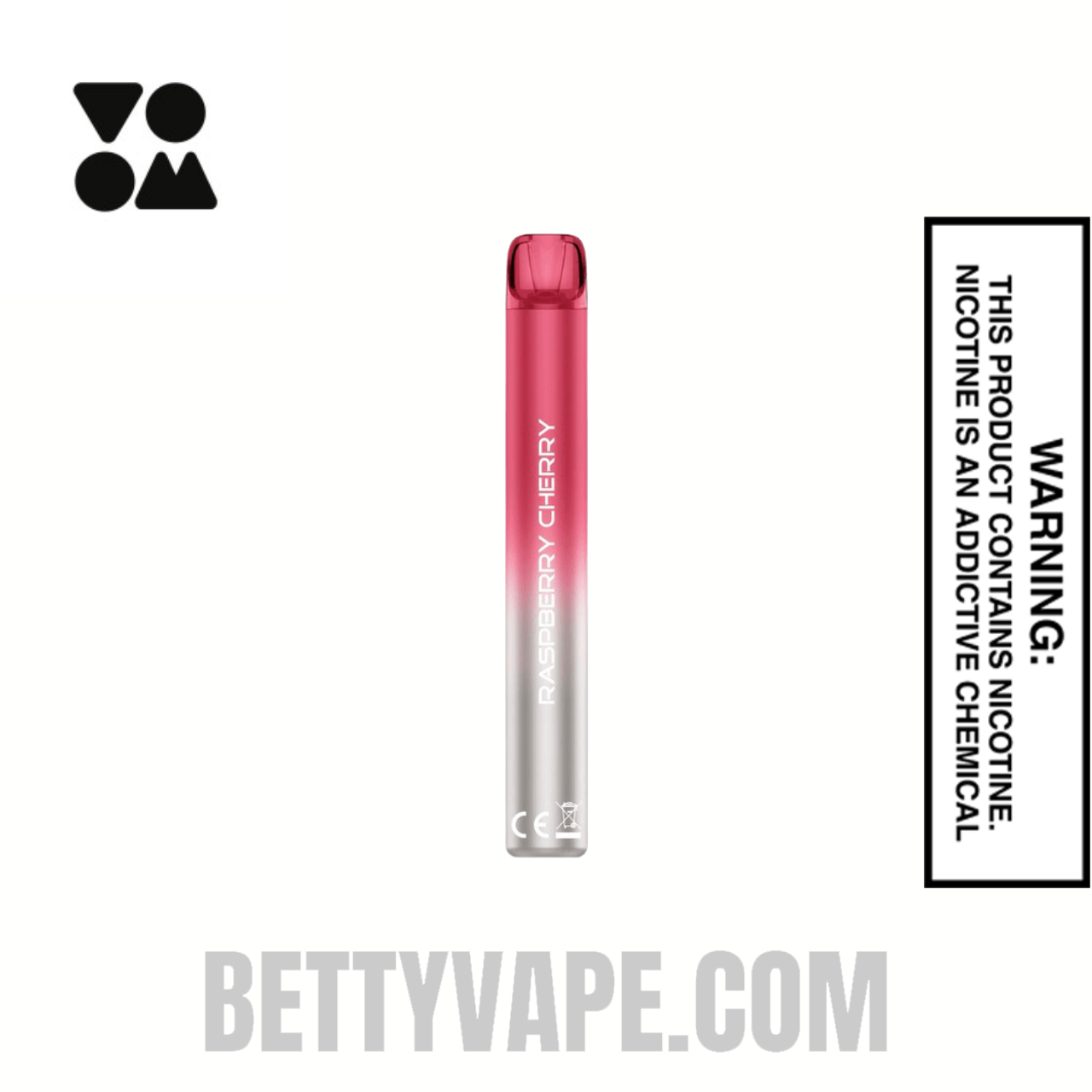 Raspberry Cherry Voom Mesh 3000 Puffs Disposable Vape