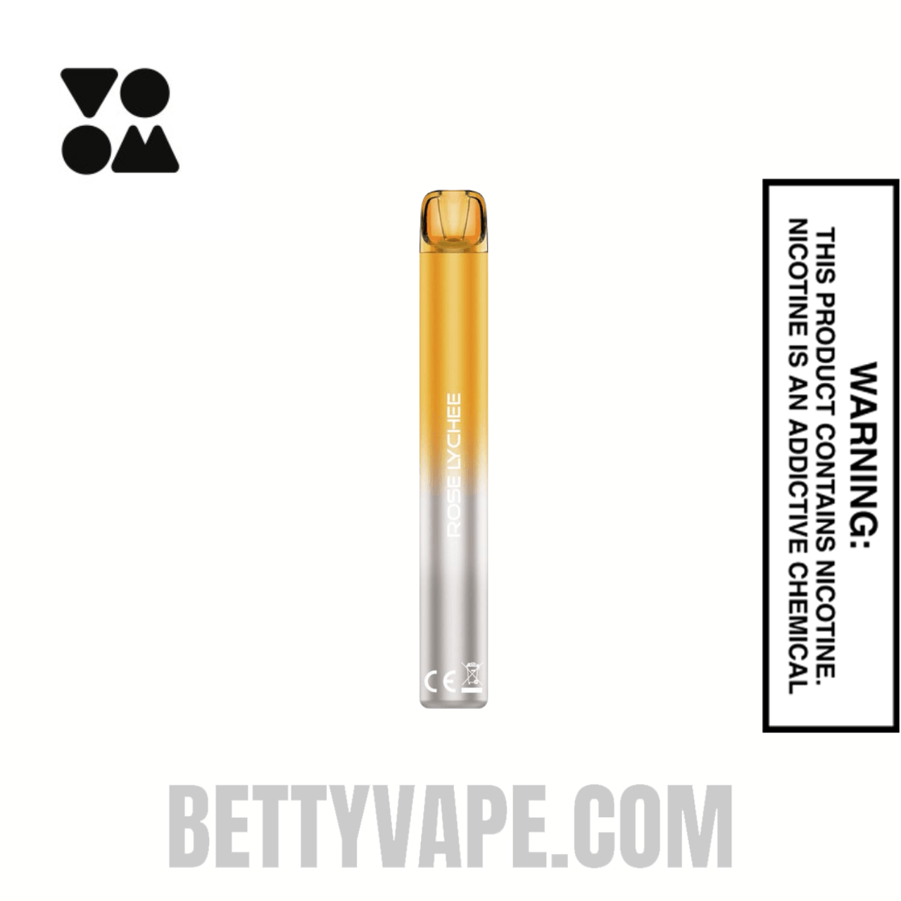 Rose Lychee Voom Mesh 3000 Puffs Disposable Vape