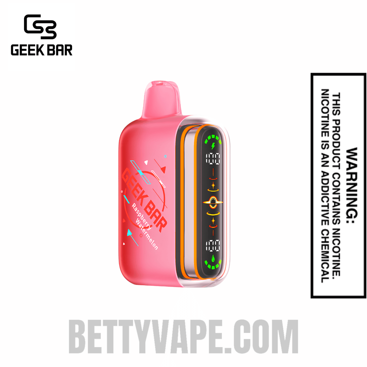 Raspberry Watermelon Geek Bar Pulse 2 Disposable Vape