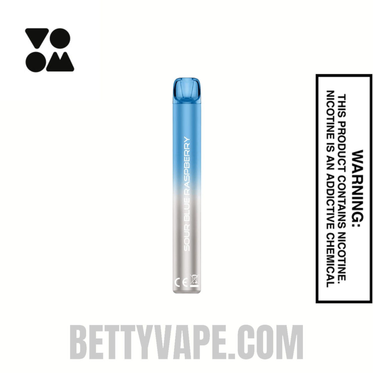 Sour Blue Raspberry Voom Mesh 3000 Puffs Disposable Vape