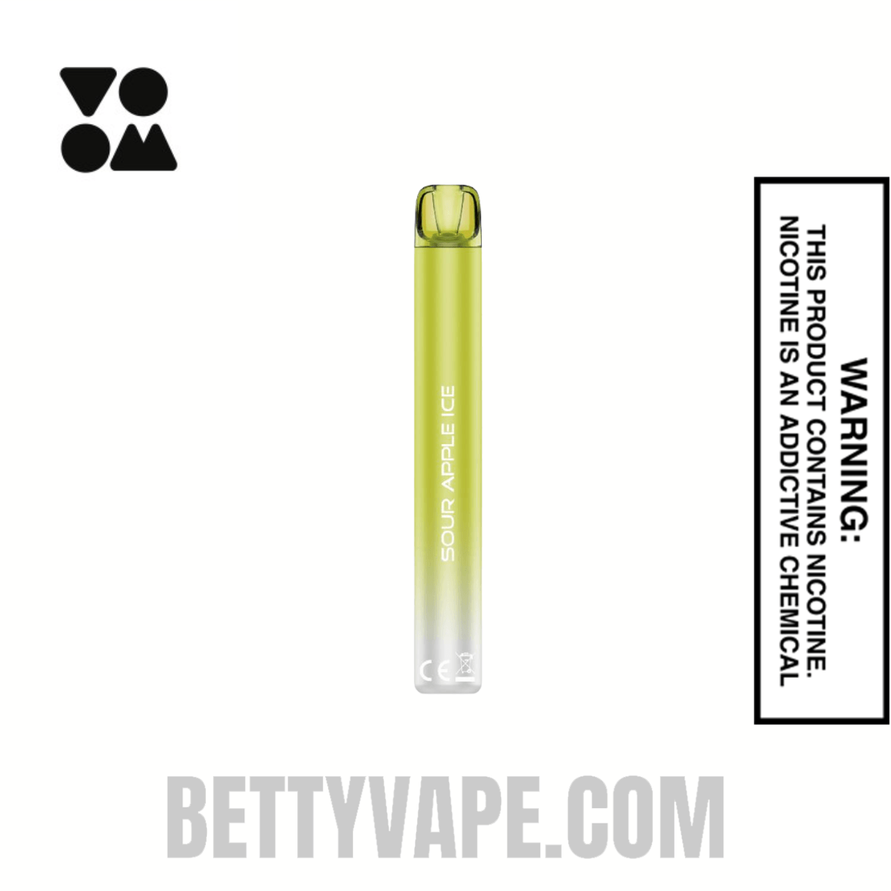 Sour Apple Ice Voom Mesh 3000 Puffs Disposable Vape