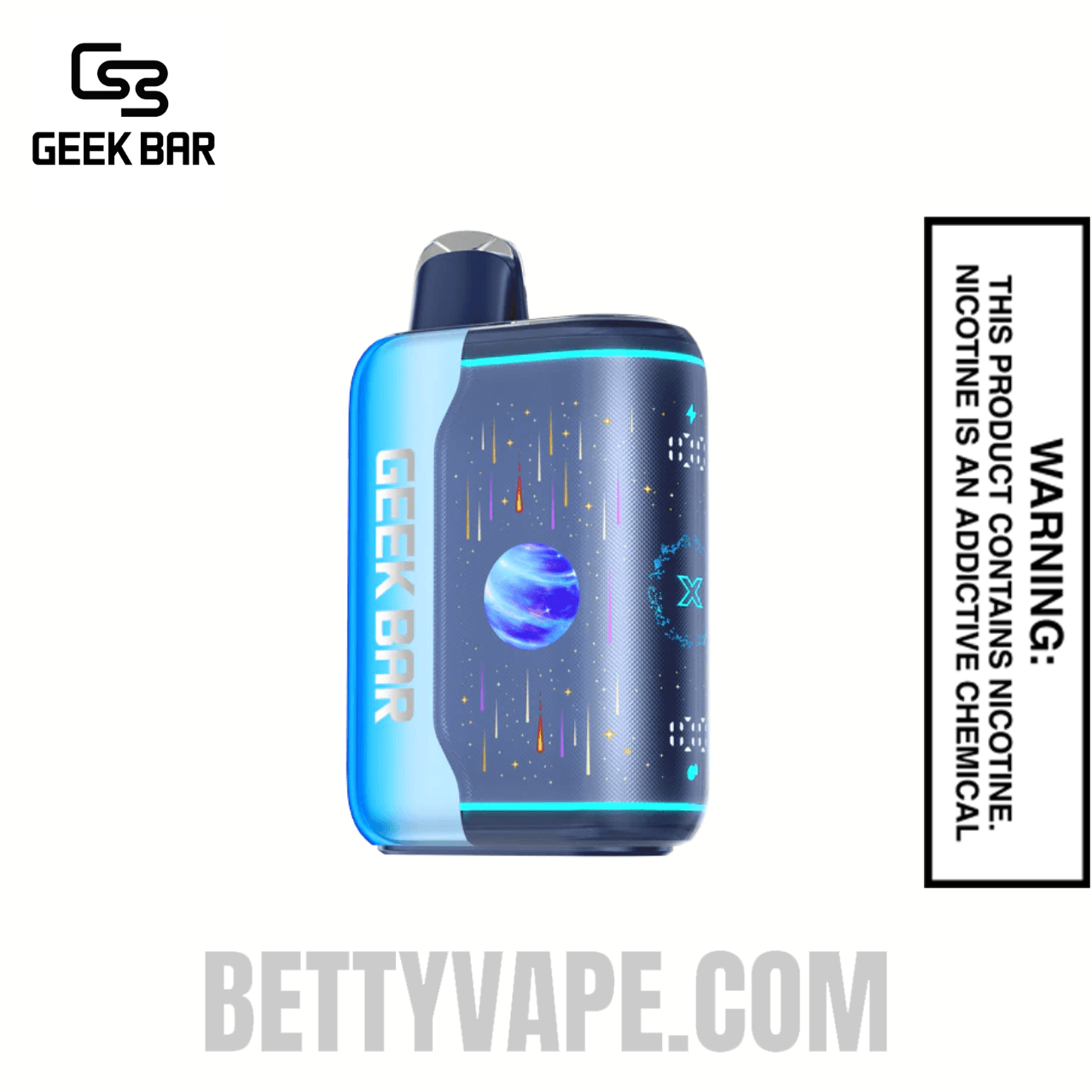 Blue Razz Bull Geek Bar Pulse X2 Disposable Vape