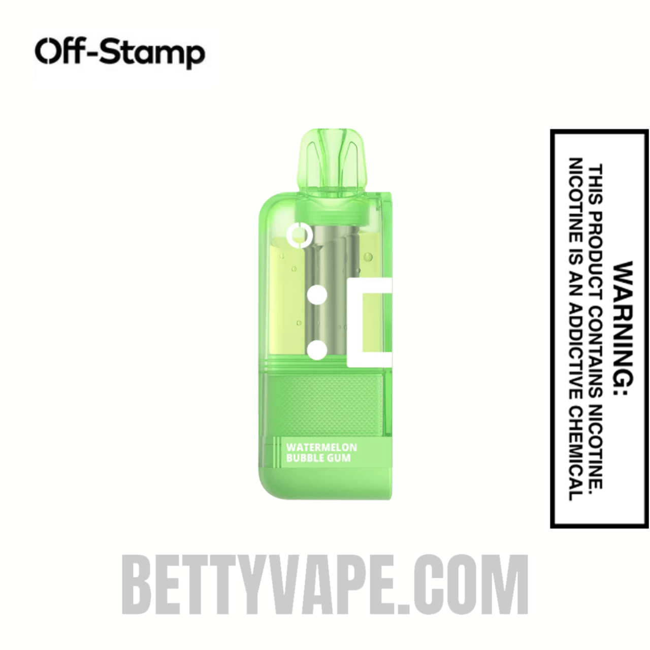 Watermelon Bubble Gum Off Stamp X Crystal Cube 35K Disposable Vape Pod