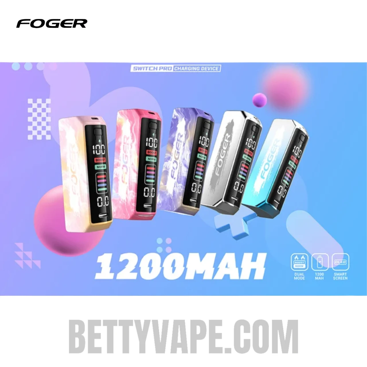 Foger Switch Pro Batteries