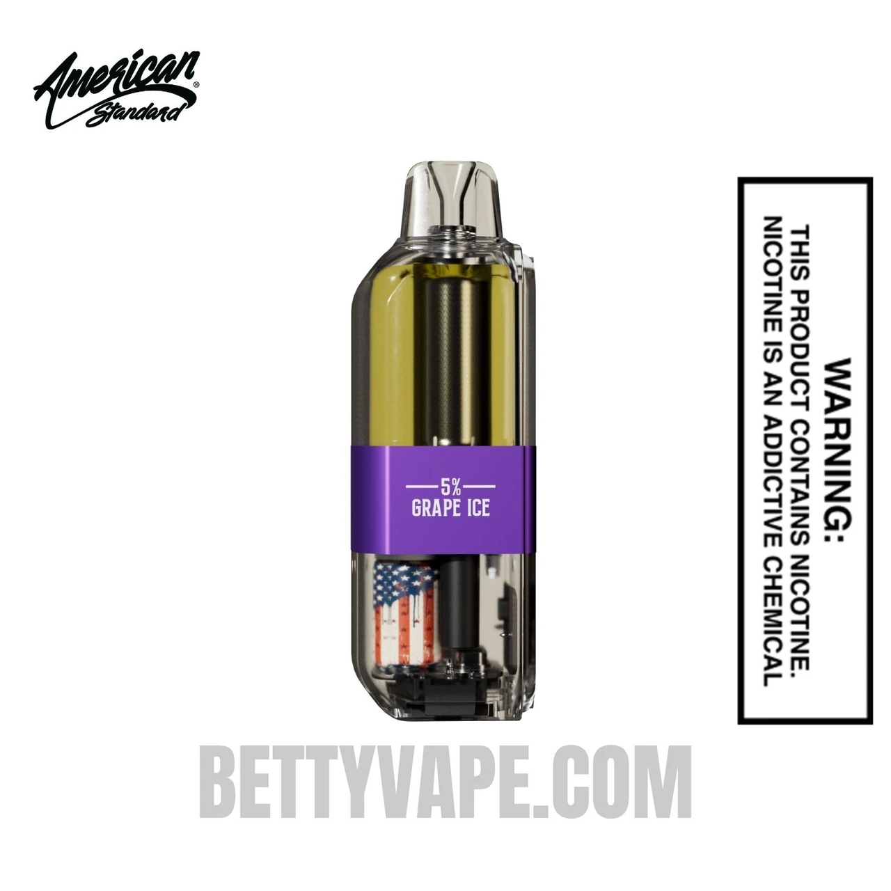 Grape Ice American Standard 50K Disposable Vape Pod