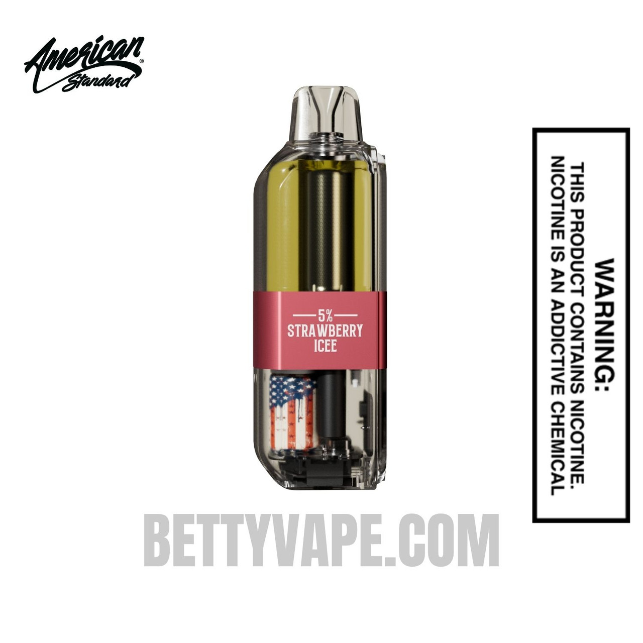 Strawberry Icee American Standard 50K Disposable Vape Pod