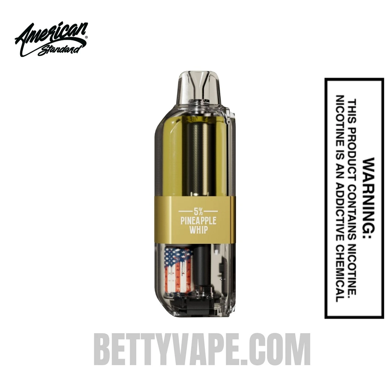Pineapple Whip American Standard 50K Disposable Vape Pod