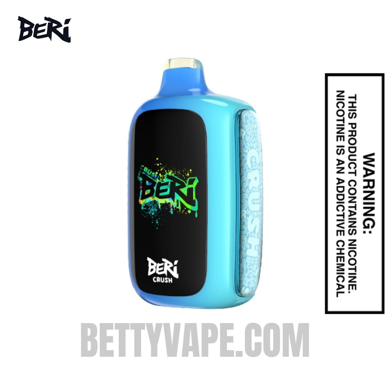 Blue Razz Ice Beri Crush 50K Zero Nicotine Disposable Vape