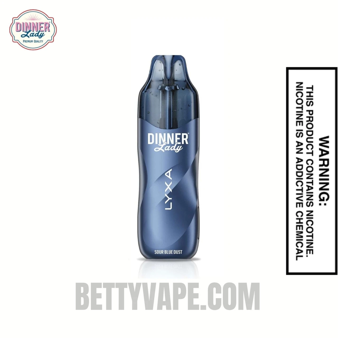 Sour Blue Dust Dinner Lady LYXA 30K Disposable Vape