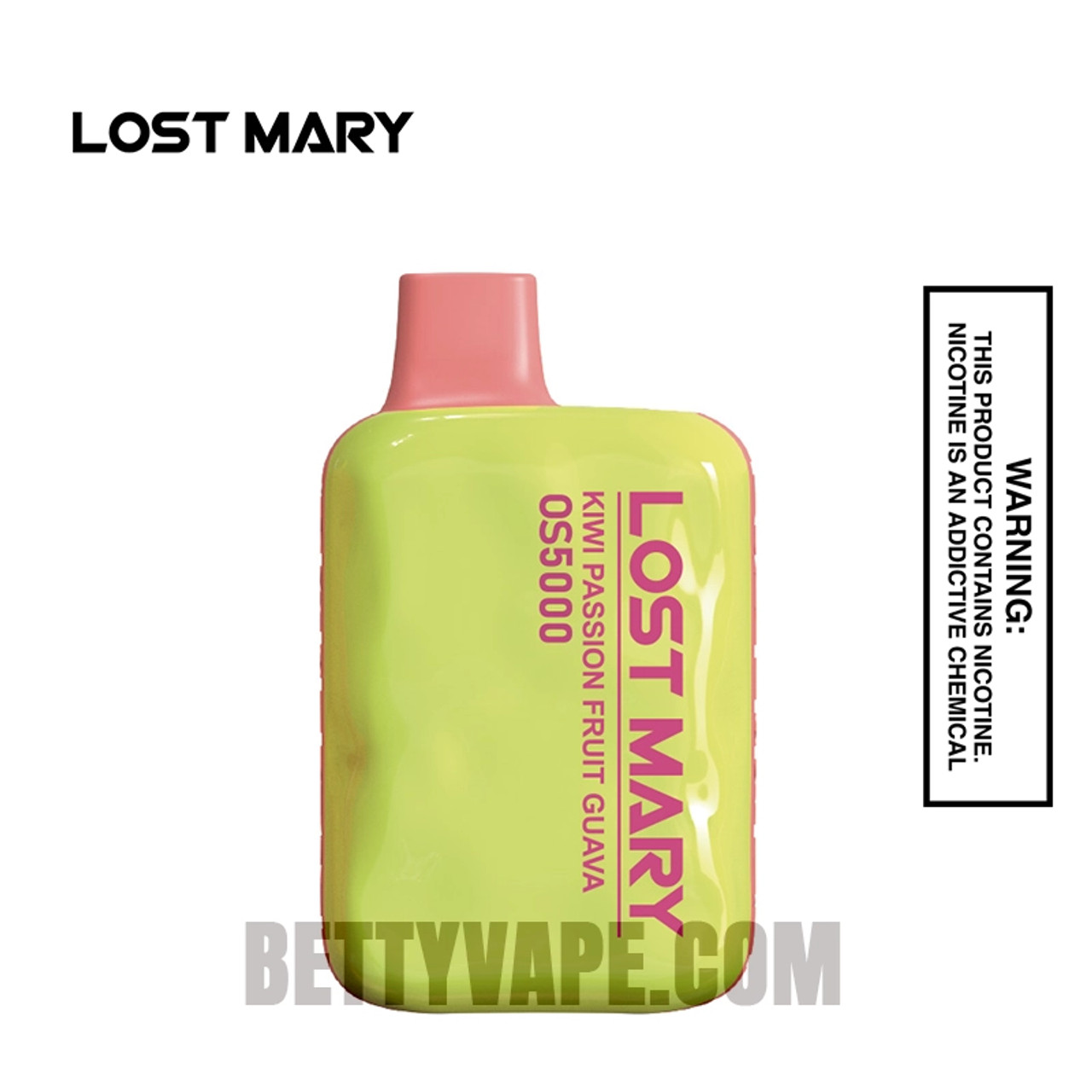 Kiwi Passion Fruit Guava Lost Mary OS5000 Disposable Vape