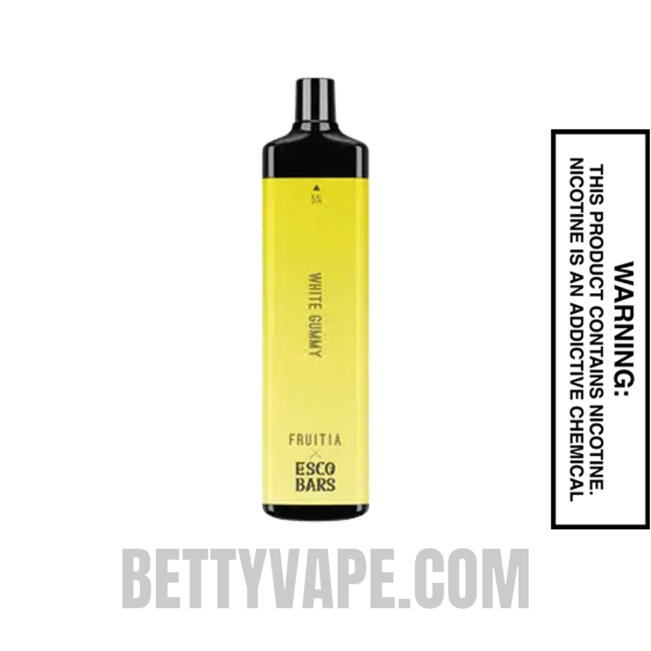 White Gummy Esco Bar 5000 Puffs Disposable Vape