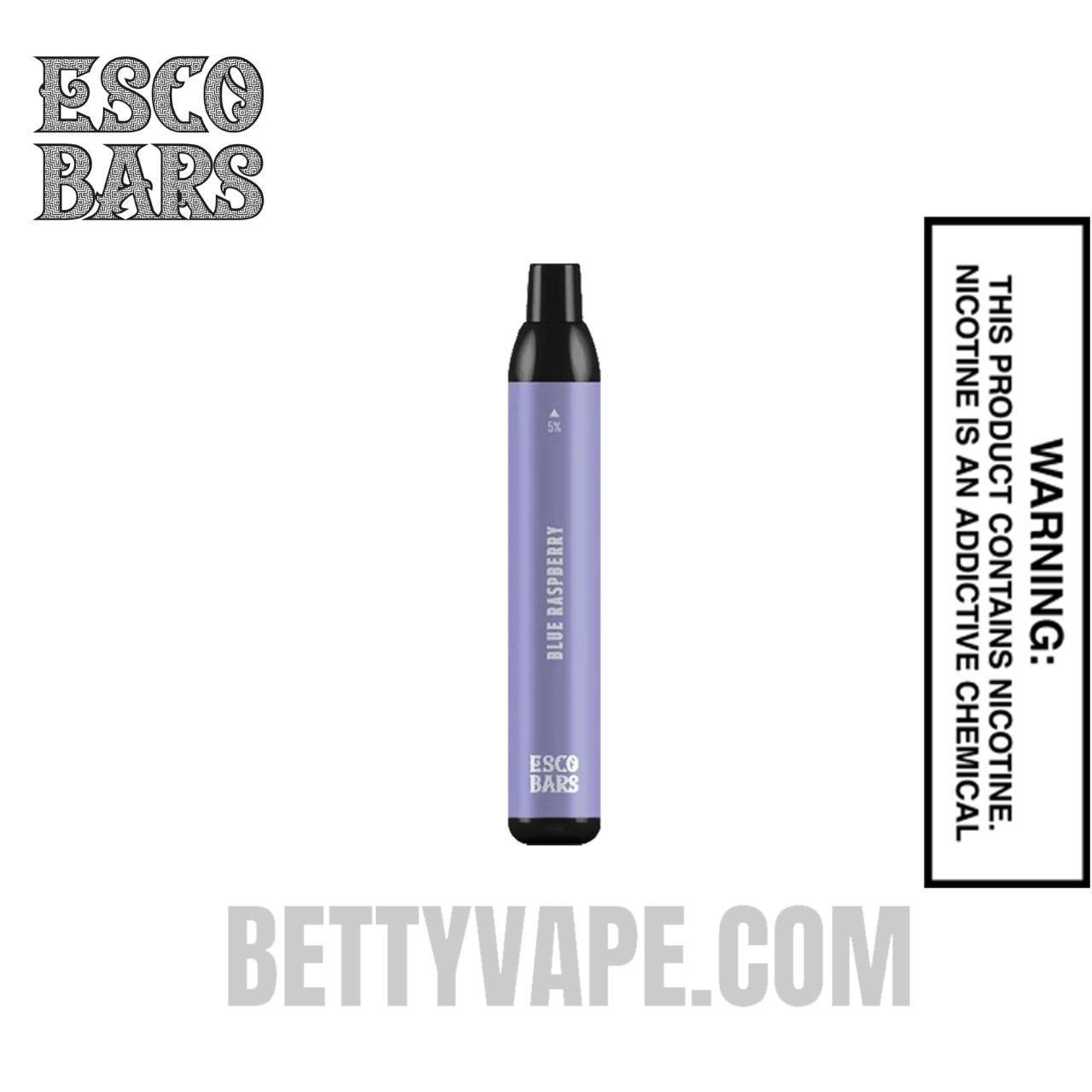 Blue Raspberry Ice Esco Bar 2500 Puffs Disposable Vape