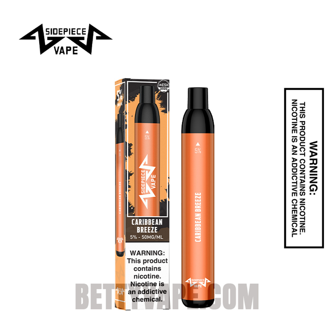 Caribbean Breeze Sidepiece SP2500 Disposable Vape