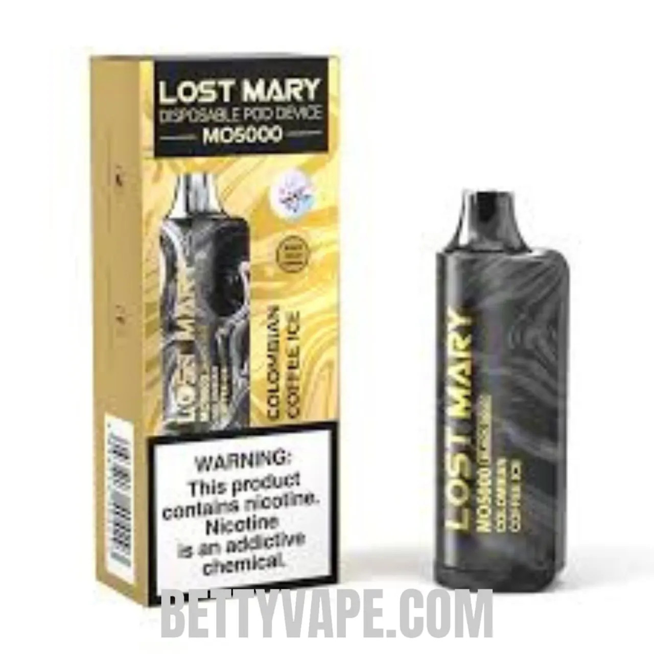 Colombian Coffee Ice Lost Mary MO5000 Disposable Vape With Package Box