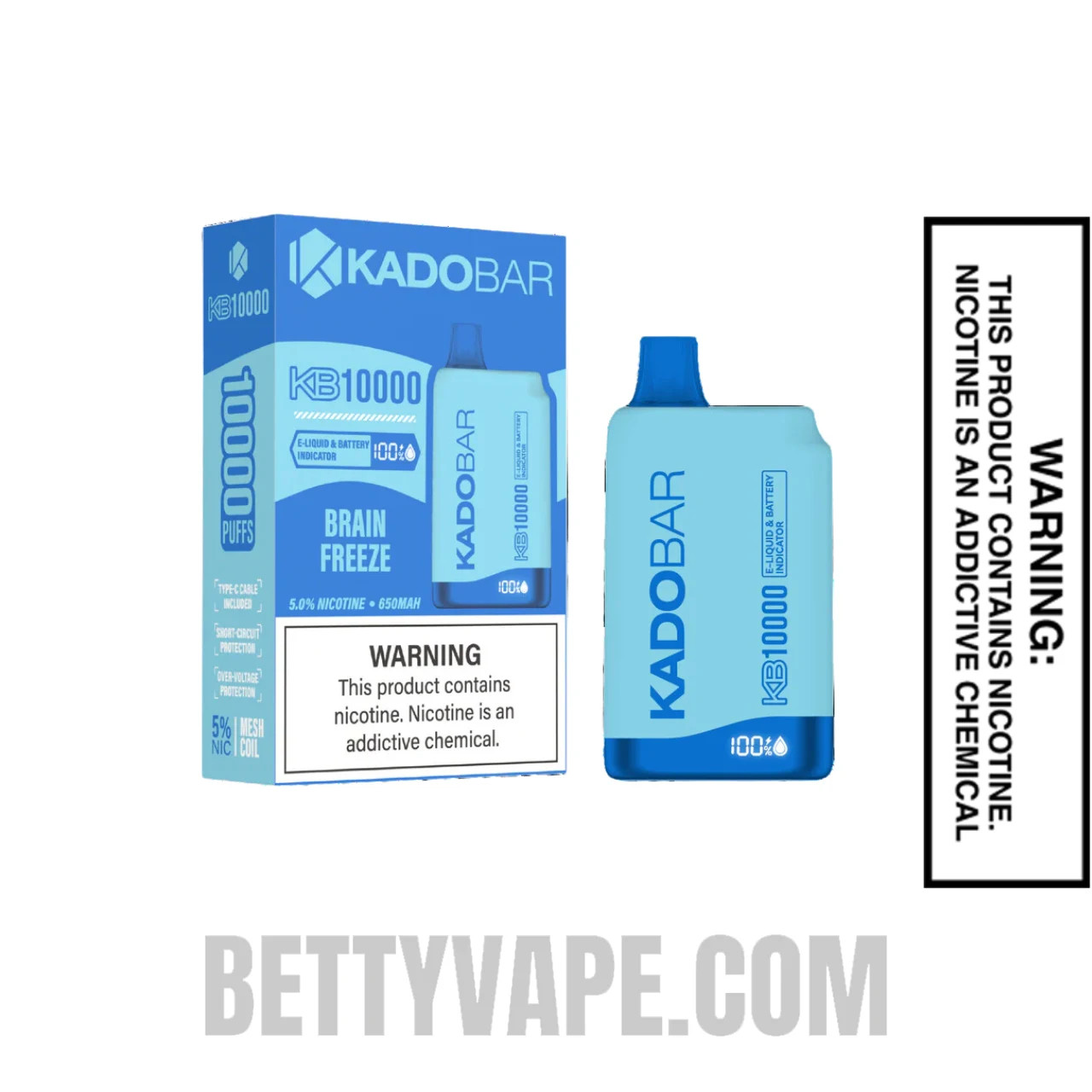 Brain Freeze Kado Bar KB10000 Disposable Vape with Package Box