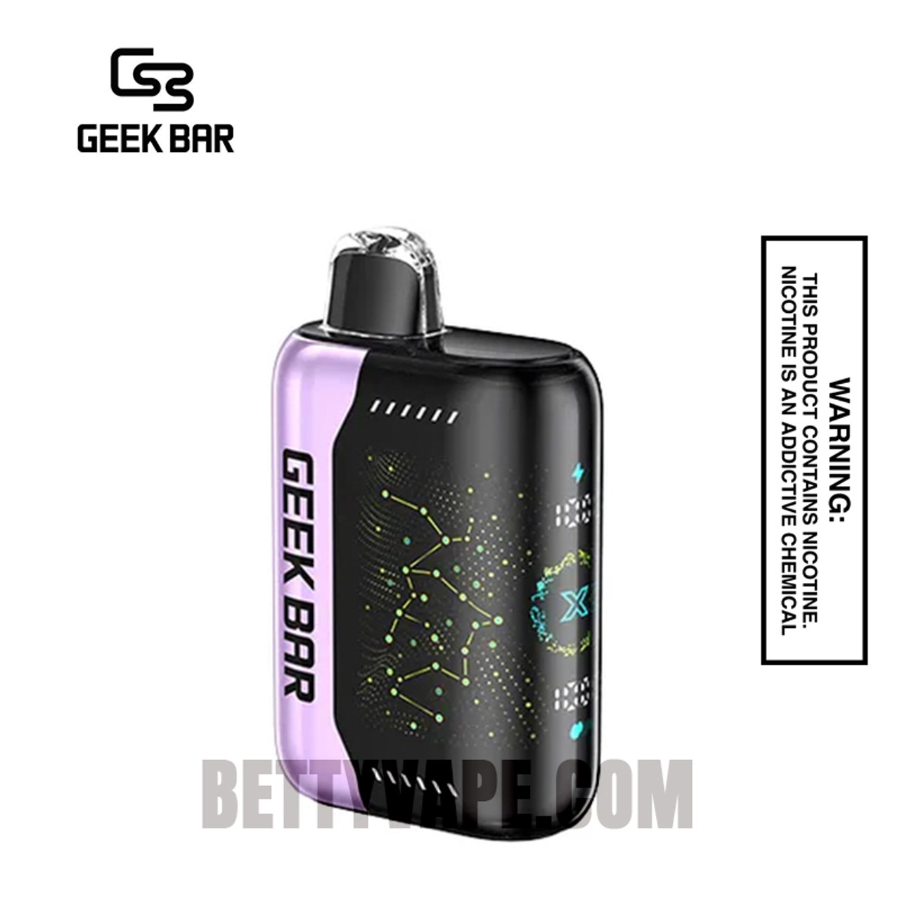 Raspberry Peach Lime Geek Bar Pulse X Disposable Vape