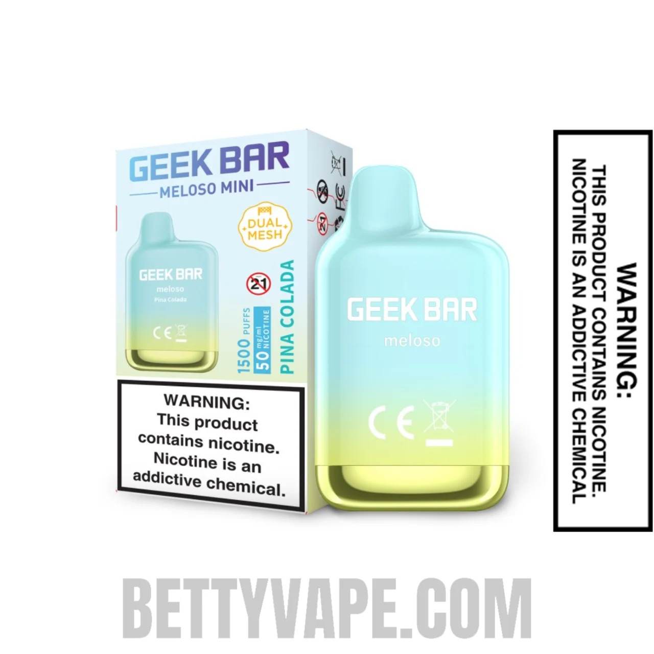 Piña Colada Geek Bar Meloso MINI Disposable Vape with Package Box