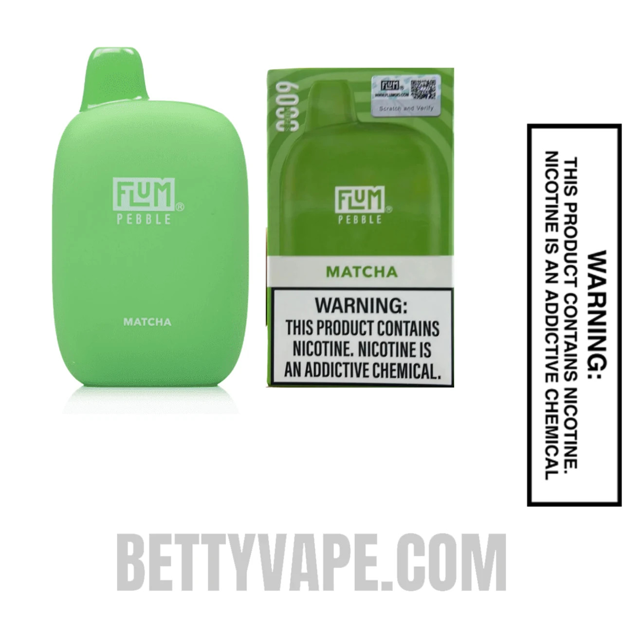 Matcha Flum Vape Juice Fume Ultra 2500 Vape ICE MATCHA   PALM TECH Matcha  Flavor Vape