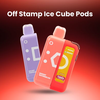 Off Stamp Ice Cube Pods