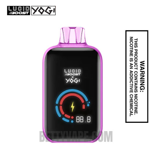 Grapple Ice Lucid Boost X Yogi 20123 Disposable Vape Grapple Ice Lucid Boost X Yogi 20123 Disposable Vape