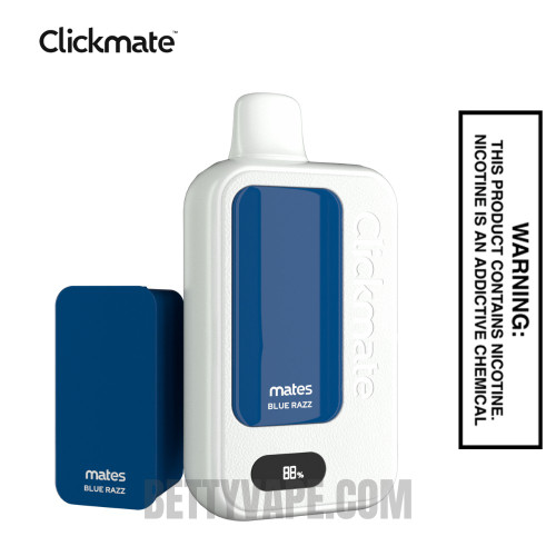 Blue Razz 7 Daze Clickmate Vape 15000 Puffs Blue Razz 7 Daze Clickmate Vape 15000 Puffs