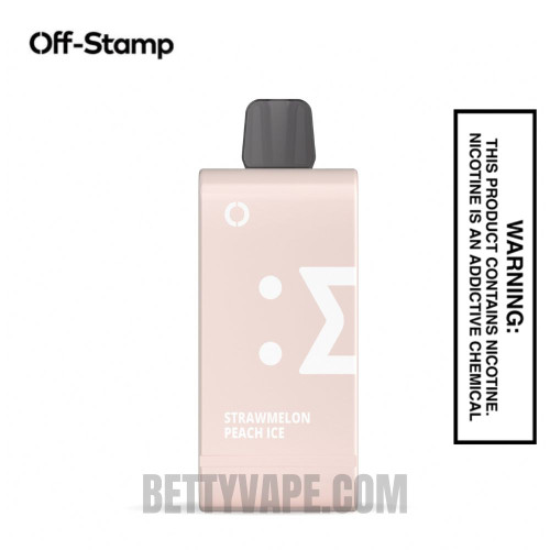 Strawmelon Peach Ice Off Stamp SW16000 Disposable Strawmelon Peach Ice Off Stamp SW16000 Disposable