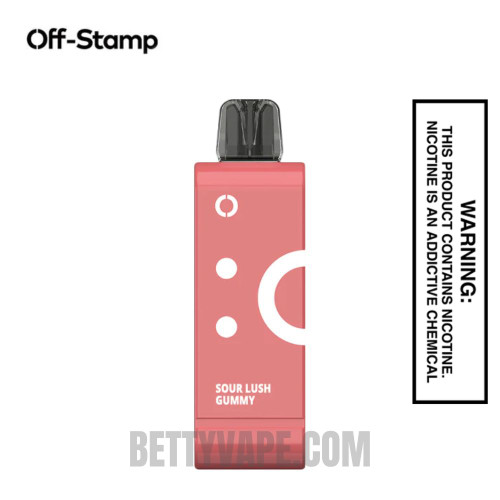 Sour Lush Gummy Off Stamp Disposable SW9000