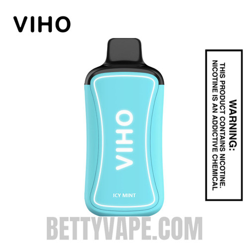 Icy Mint VIHO Supercharge Zero Nicotine Disposable Vape Icy Mint VIHO Supercharge Zero Nicotine Disposable Vape