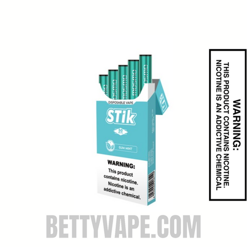 Gum Mint MOSMO Stik Disposable with Package Box Gum Mint MOSMO Stik Disposable with Package Box