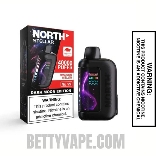Dragon Melon North Stellar Dark Moon 40K Disposable Vape With Package Box