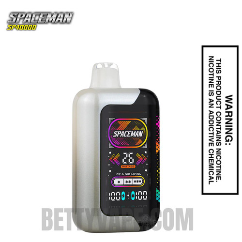 Clear Spaceman SP40000 Disposable Vape Clear Spaceman SP40000 Disposable Vape