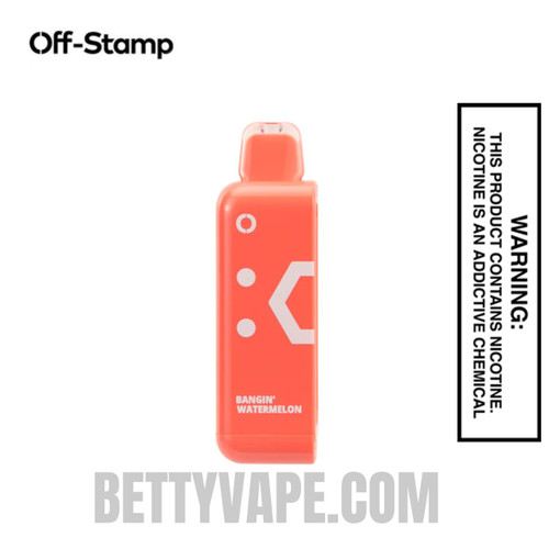 Bangin Watermelon Off Stamp Classic Cube 25K Disposable Pod