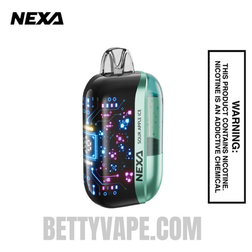 Sour Apple Ice Nexa Ultra 50000 Disposable Vape