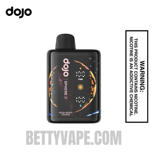 Fresh Berry Orange Dojo Sphere X 40K Disposable Vape Fresh Berry Orange Dojo Sphere X 40K Disposable Vape