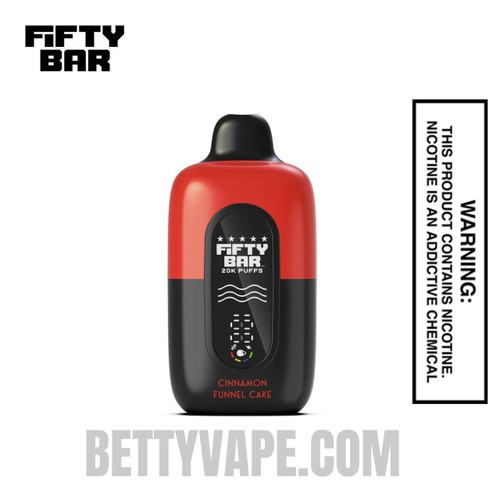Cinnamon Funnel Cake Fifty Bar 20k Disposable Vape