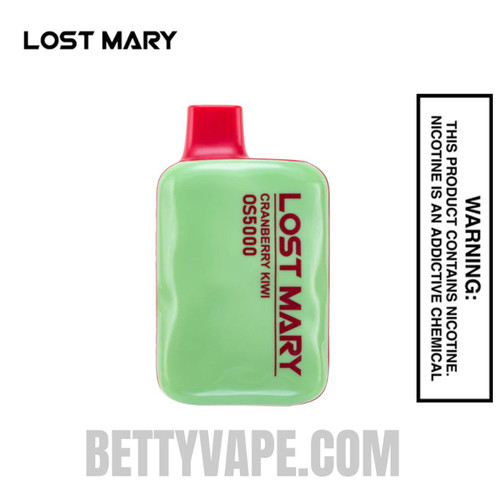 Cranberry Kiwi Lost Mary OS5000 Vape