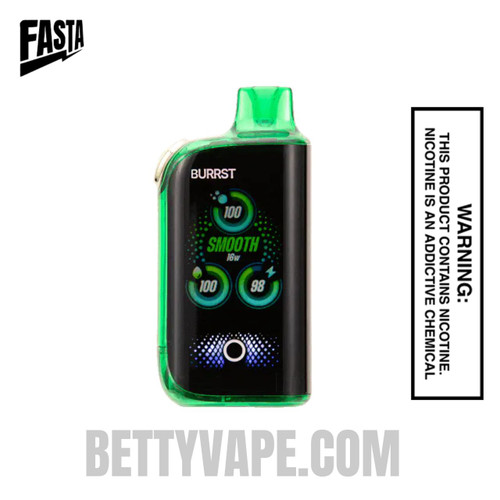 Lime Sparkle Fasta Burrst 35000 (Fizz Series) Vape