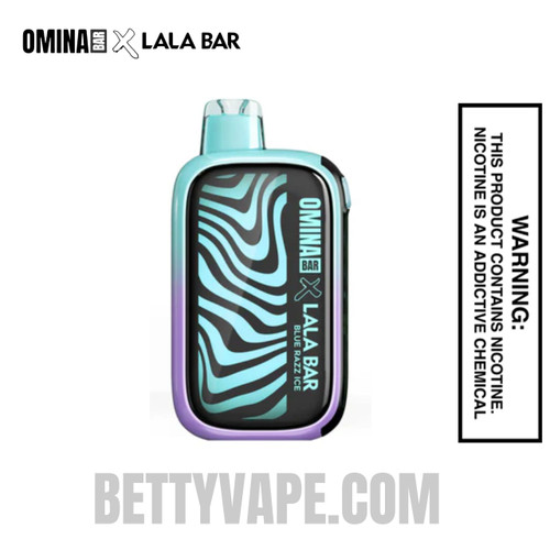 Blue Razz Ice OMINA BAR X LALA BAR 40K Disposable Vape