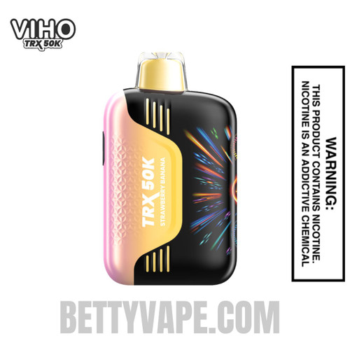 Strawberry Banana VIHO TRX 50K Disposable Vape
