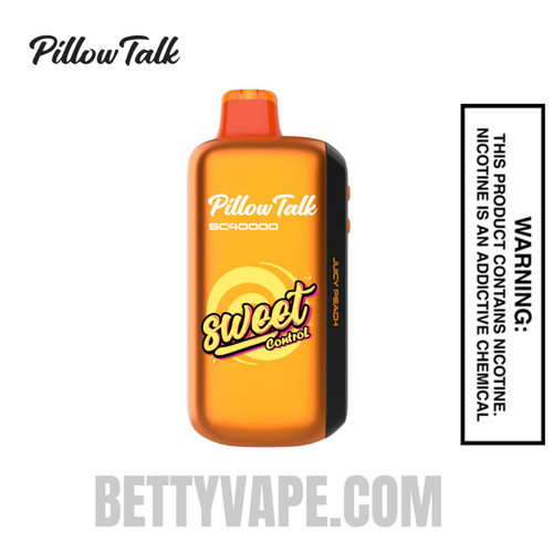 Juicy Peach Pillow Talk SC40000 Sweet Control Vape