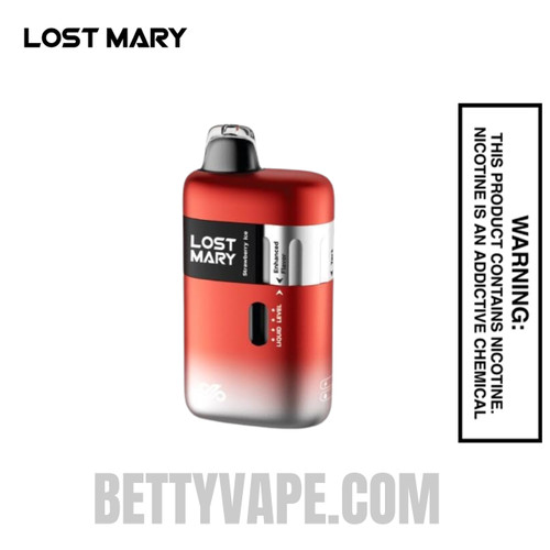 Strawberry Ice Lost Mary Ultrasonic 35K Disposable Vape Strawberry Ice Lost Mary Ultrasonic 35K Disposable Vape