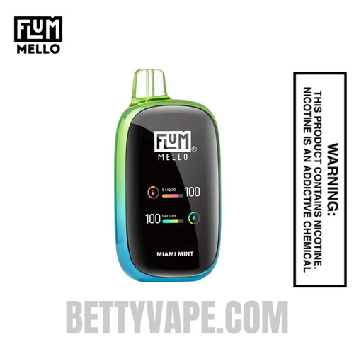 Miami Mint Flum Mello 20k Puffs Disposable Vape