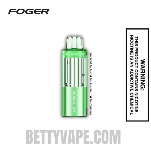 Sour Apple Ice Foger Switch Pro 30K Disposable Pod