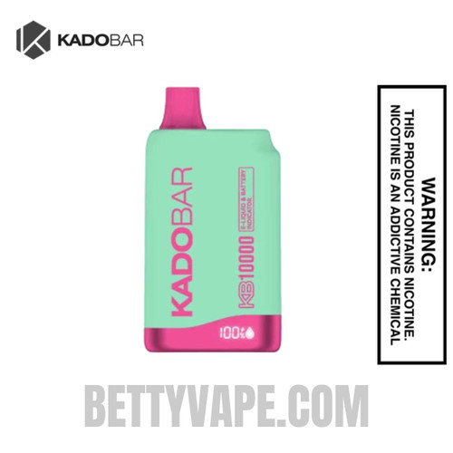 Watermelon Strawberry Ice Kado Bar 10000 Puffs 0% Nic Vape