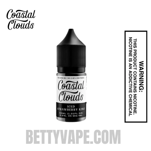Iced Strawberry Kiwi Salt Coastal Clouds Salt Nic 30 ML 35 MG