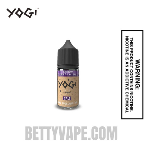 Blackberry Granola Bar Yogi Salt Nic Vape Juice 30 ML